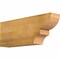 Ekena Millwork Ridgewood Rough Sawn Rafter Tail, Western Red Cedar, 6"W x 12"H x 32"L RFT06X12X32RID00RWR - alternate 1